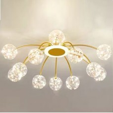 Φωτιστικό πολύφωτο οροφής με 12xG9 230V σε Χρυσαφί 955COLIN12